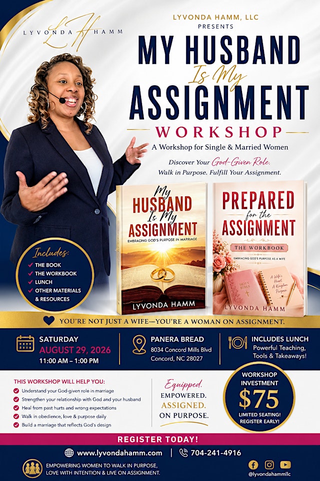 Image principale de My Husband Is My Assignment Workshop
