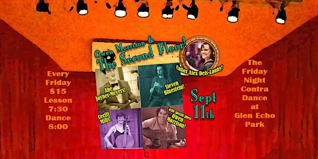 Image principale de Contra Dance: Alex Deis-Lauby with Owen Morrison & The Second Floor!