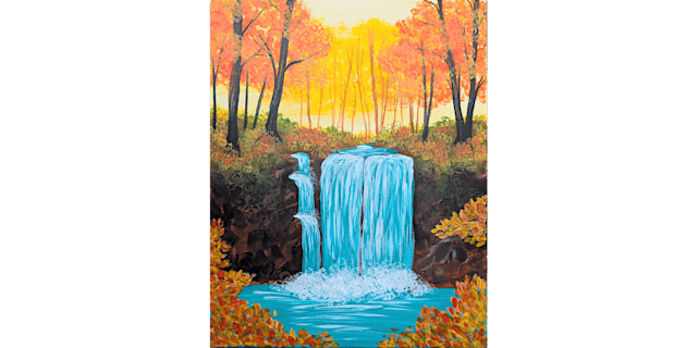 Imagen principal de Amber Forest Falls - Paint and Sip in San Francisco | Classpop!™