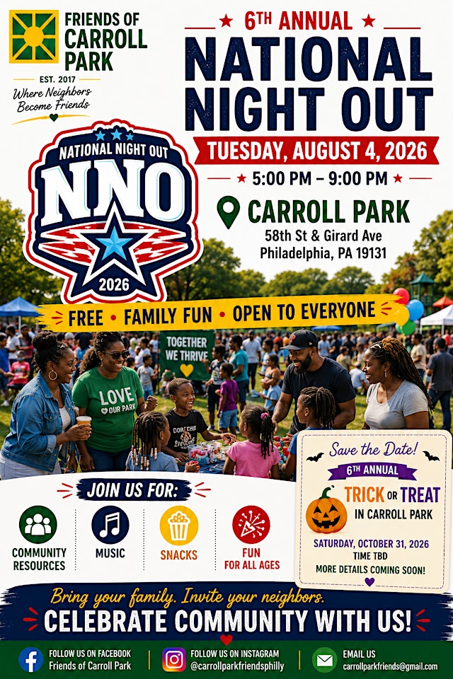 Image principale de Carroll Park National Night Out