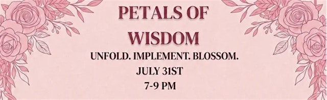 Imagem principal do evento Petals of Wisdom