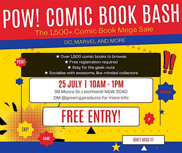 Imagen principal de POW! COMIC BOOK BASH: THE 1,500+ MEGA SALE