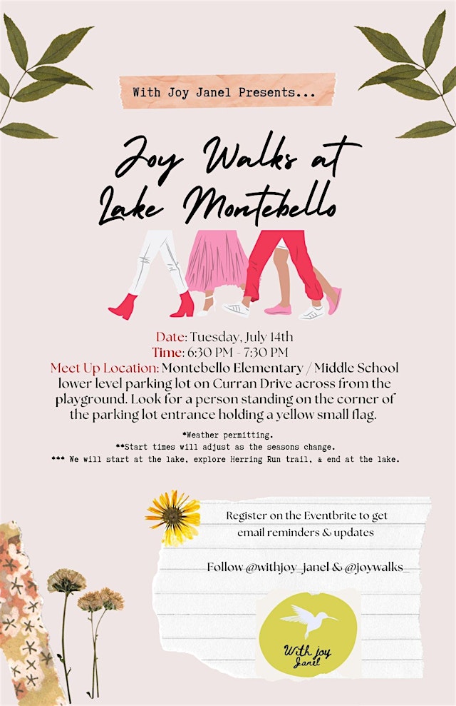 Imagem principal de Joy Walks at Lake Montebello