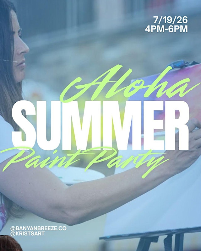 Imagem principal de Aloha Summer Paint Party