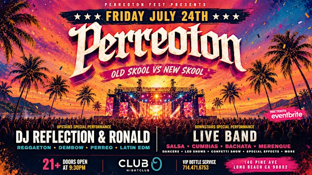 Image principale de PERREOTON-Reggaeton, Latin EDM,Perreo, Hip Hop + more!