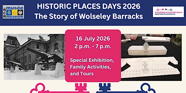 Image principale de Historic Places Days 2026 - The Story of Wolseley Barracks