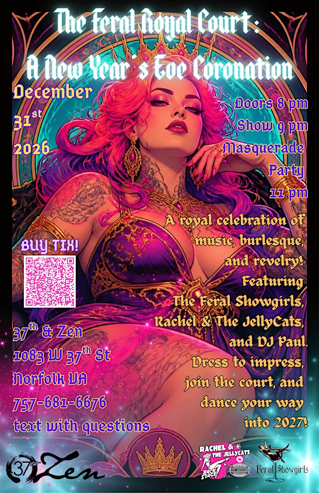 Image principale de The Feral Royal Court: A New Year's Eve Coronation