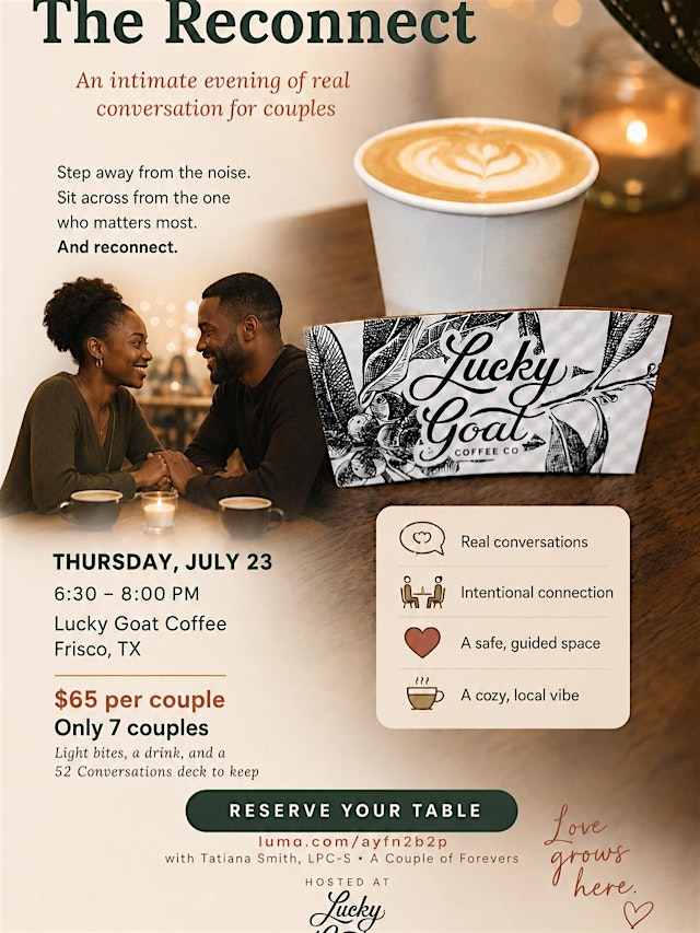 Image principale de The Reconnect: An intimate evening of real conversation