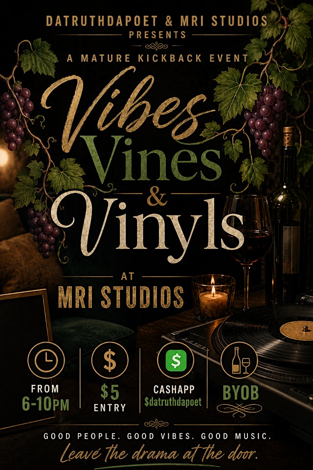 Image principale de Vibes, Vines & Vinyls
