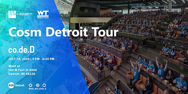 Imagem principal de Cosm Detroit Tour with co.de.D