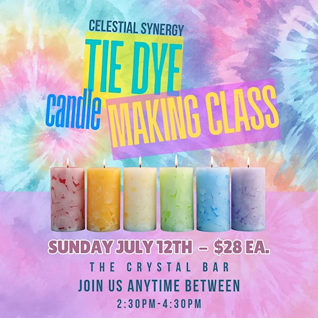Image principale de Tie Dye Candle Making
