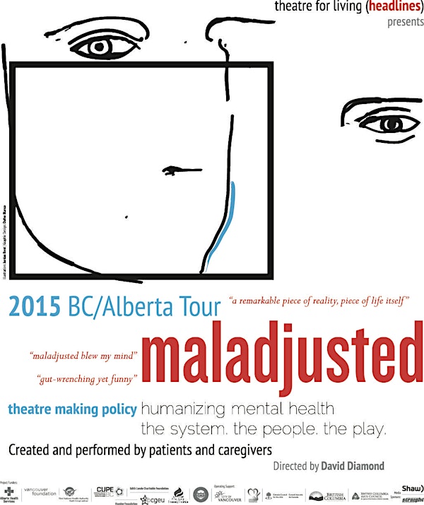 maladjusted- The mental health system. The people. The play.