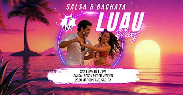 Image principale de Salsa & Bachata Luau Party