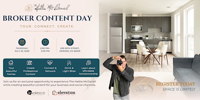 Primaire afbeelding van The Hattie McDaniel Broker Content Day