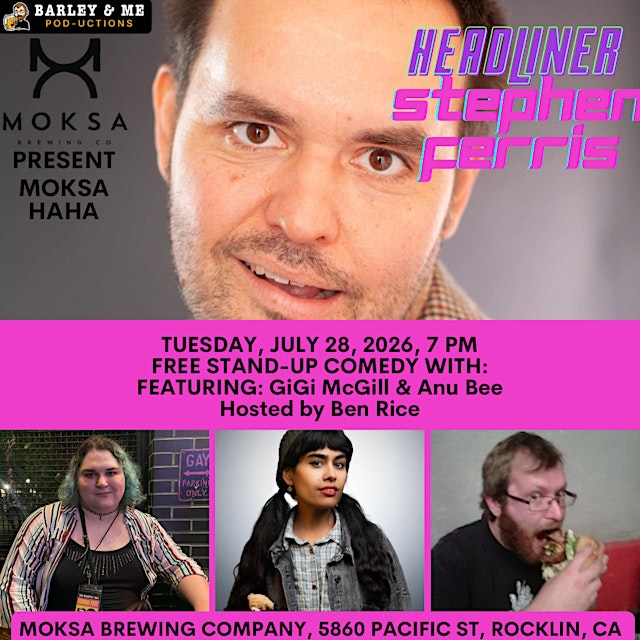 Image principale de MoksaHaHa: Free Live Stand-Up at Moksa Brewing