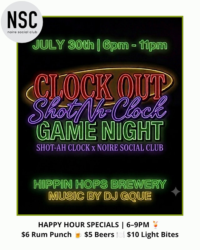 Image principale de Noire Game Night: HBCU Trivia
