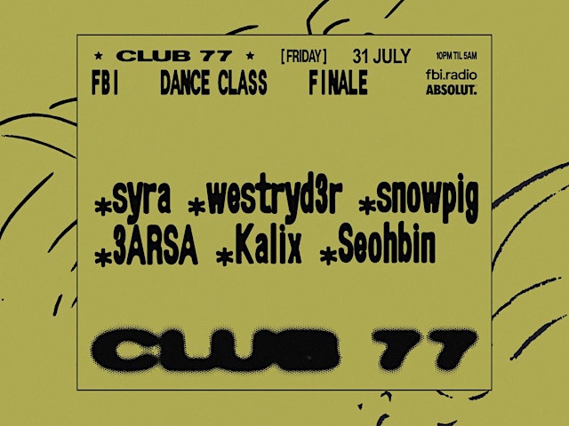 Primaire afbeelding van Fridays at 77: FBi Dance Class Finale