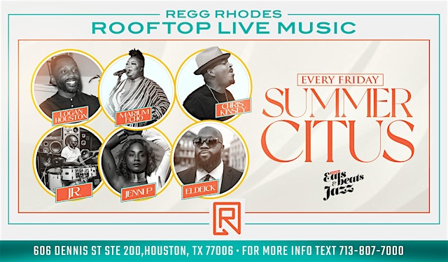 Image principale de FRIDAY ROOFTOP SOUL: 7pm Live Music Night - R&B vs NEO SOUL