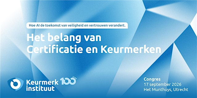 Imagem principal de Congres: Brancheorganisaties en Maatschappelijke Keurmerken