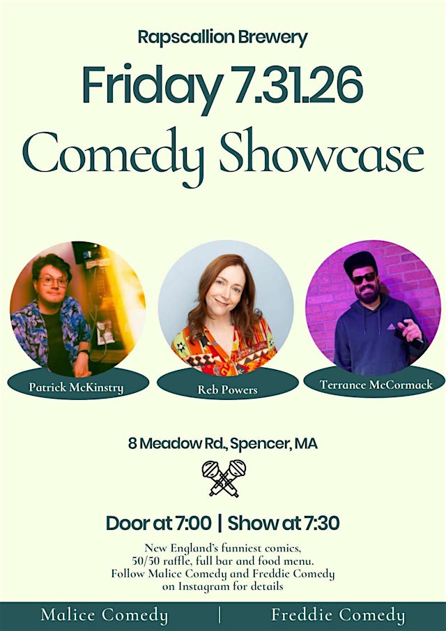 Imagen principal de Comedy with Reb Powers, Terrance MacCormick, and Patrick McKinstry