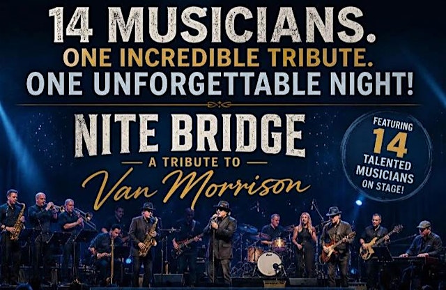 Image principale de Nitebridge featuring Colin Dussault – A Tribute to Van Morrison