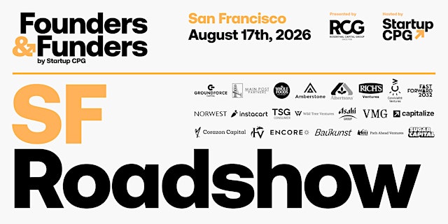 Image principale de Founders & Funders Roadshow – San Francisco