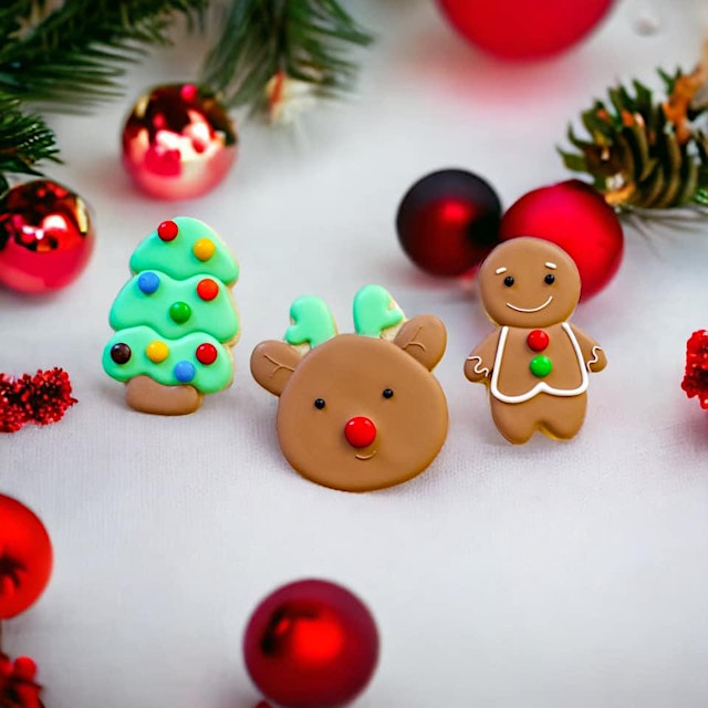 Primaire afbeelding van "Christmas in July" Holiday Cookie Decorating MINI class