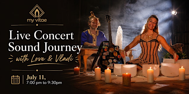 Primaire afbeelding van Live Concert Sound Journey with Love & Vlad