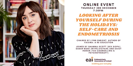Imagem principal do evento Looking after yourself during the Holidays: Self-care and endometriosis