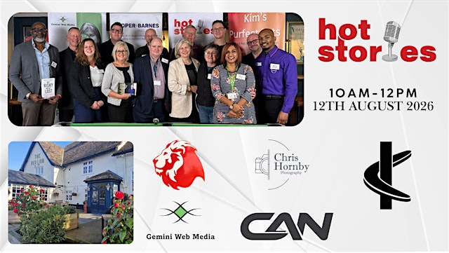 Imagem principal de Business Networking Events "Hot Stories" at The Red Lion, Cambridge