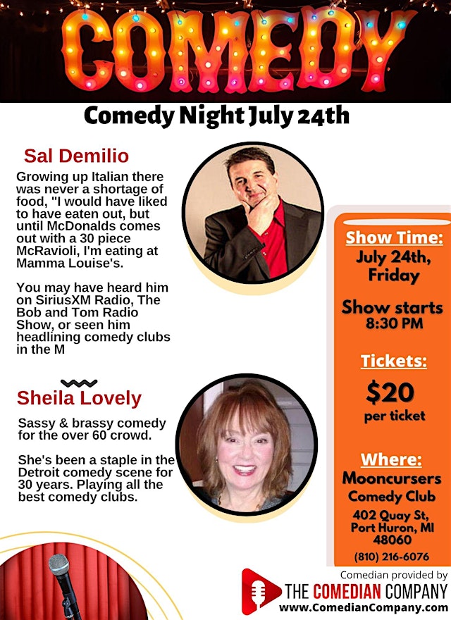 Image principale de Comedy Night with Sal Demilio @ Bootleggers Axe Co.