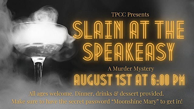 Imagen principal de Slain at the Speakeasy: Murder Mystery Dinner