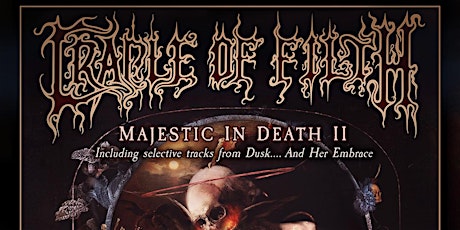 Cradle Of Filth, Moonspell, Worm, Black Satellite at Substation