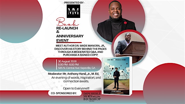 Image principale de Dr. W: Book Re-Launch and Anniversary Event - 2.43: The (Im)Possible Dream