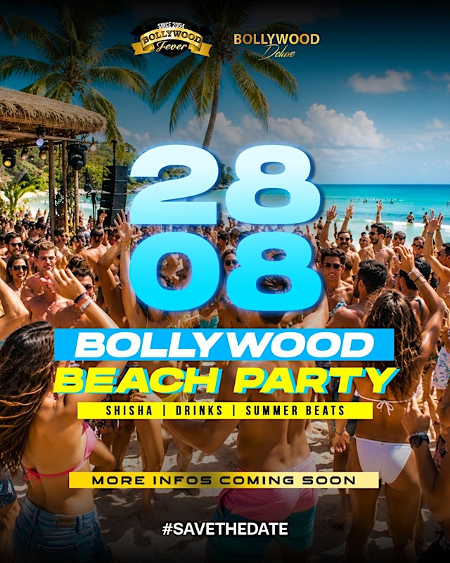 Hauptbild für BOLLYWOOD BEACH PARTY