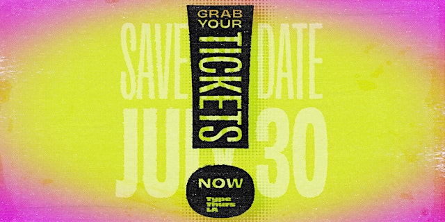 Image principale de Type Thursday Los Angeles: Graphic Designers Show Work, You Give Feedback