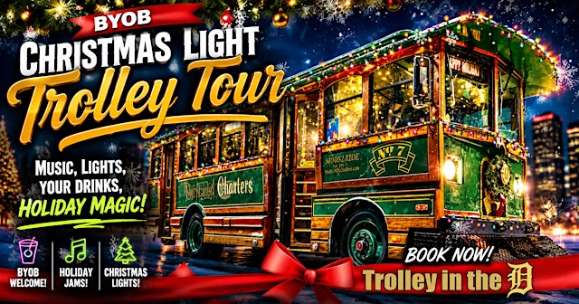 Primaire afbeelding van BYOB Christmas Light Trolley Tour 2026