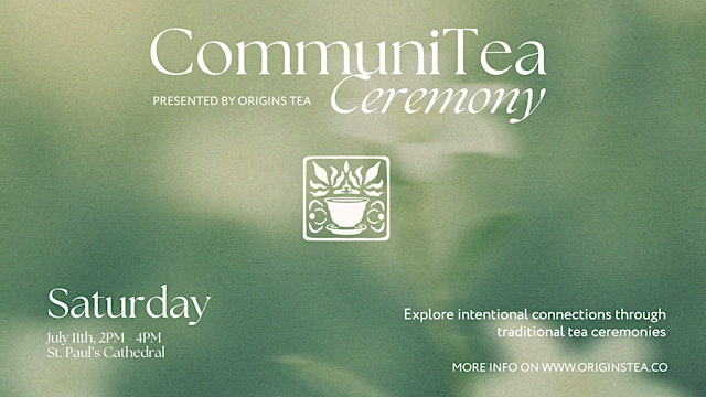 Image principale de CommuniTea: Intentional Connections & Tea Ceremony