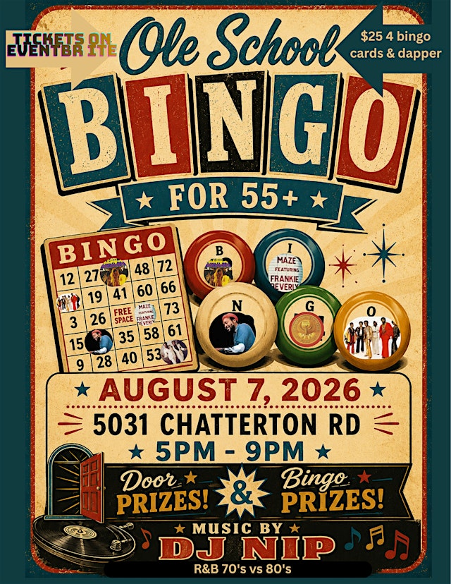 Primaire afbeelding van Ole School Bingo