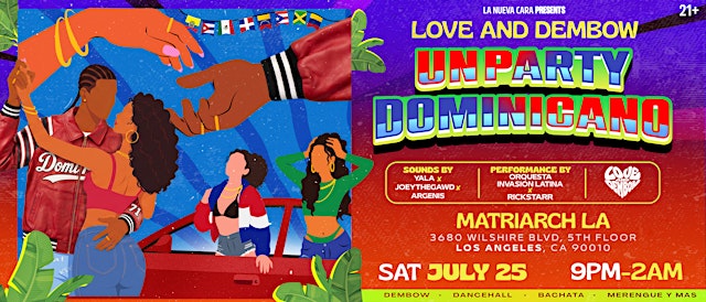 Image principale de Love & Dembow - July 25th (21+)