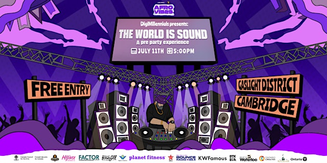 Image principale de The World Is Sound (An AfroVibes Pre Party Experience)