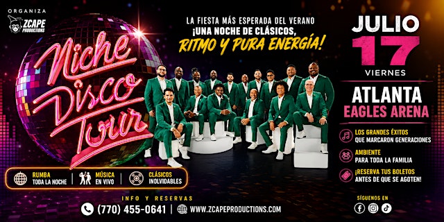 Image principale de GRUPO NICHE en Atlanta Eagles Arena parking ticket