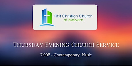 Thursday, December 3: Contemporary Evening Worship Service @ 7:00pm primary image