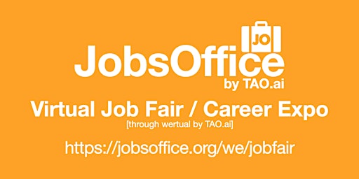#JobsOffice Virtual Job Fair / Career Expo Event #Charleston
