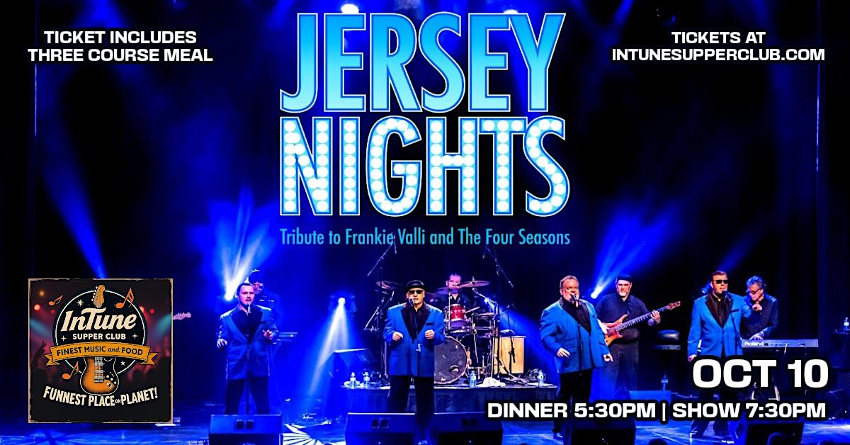 Jersey Nights - Tribute to Frankie Valli & The Four Seasons