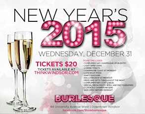 New Year's 2015 at Burlesque Nightclub primary image