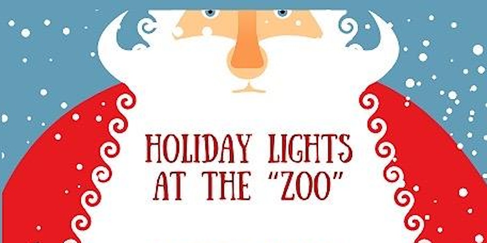 Holiday lights at The Zoo