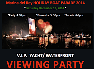 Marina del Rey Holiday Boat Parade 2014 primary image