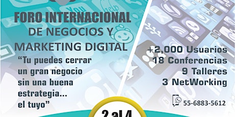 Imagen principal de 3er Foro Internacional de Negocios y Marketing Digital