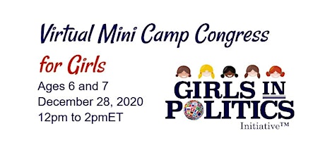 Virtual Mini Camp Congress for Girls primary image